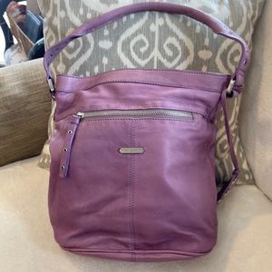 Vince camuto lavander soft leather purse